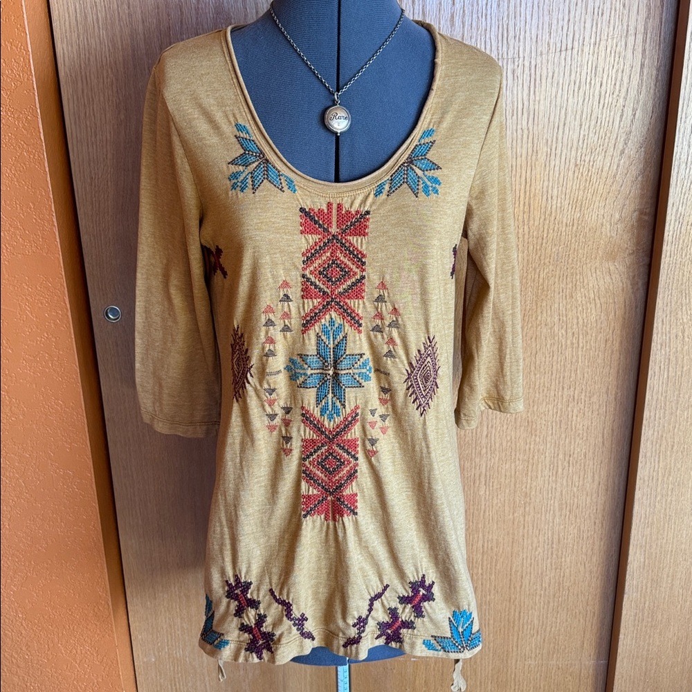 Johnny Was Gillian Flounce Tunic